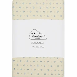 Drap housse en coton bio Capri (60 x 120 cm)