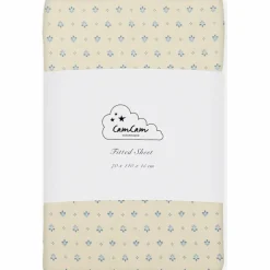 Drap housse en coton bio Capri (70 x 140 cm)