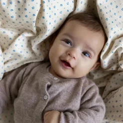 Drap housse en coton bio Capri (70 x 140 cm)