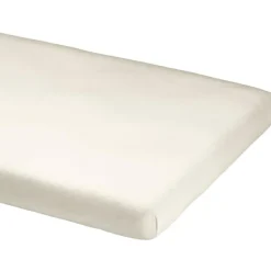 Drap housse en coton bio Ecru (70 x 140 cm)