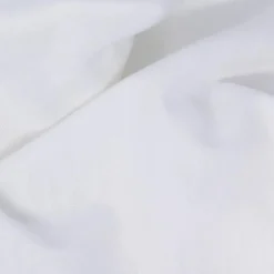 Drap housse en coton bio blanc (60 x 120 cm)