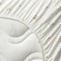 Drap housse en coton bio L'Envolée (70 x 140 cm)