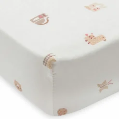 Drap housse en jersey Animal Friends (70 x 140 cm)