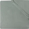 Drap housse en jersey Ash Green (70 x 140 cm)