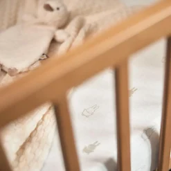 Drap housse en jersey Happy Miffy Nougat (60 x 120 cm)