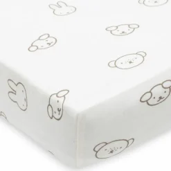 Drap housse en jersey Miffy and Friends (40 x 80 cm)