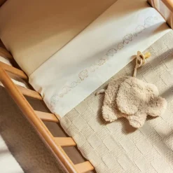 Drap housse en jersey Oatmeal (40 x 80 cm)