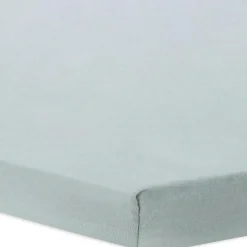 Drap housse en jersey pour matelas de parc Sea Green (75 x 95 cm)
