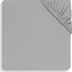 Drap housse en jersey Soft Grey (70 x 140 cm)
