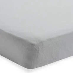 Drap housse en jersey Soft Grey (70 x 140 cm)