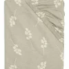 Drap housse en jersey Twig Olive Green (70 x 140 cm)
