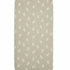 Drap housse en jersey Twig Olive Green (70 x 140 cm)