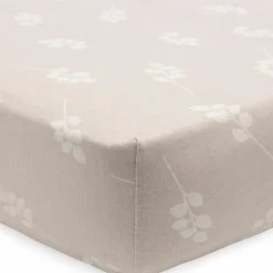 Drap housse en jersey Twig Wild Rose (60 x 120 cm)