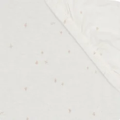 Drap housse en jersey Twinkling Wild Rose (70 x 140 cm)