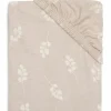 Drap housse en jersey Twig Wild Rose (70 x 140 cm)