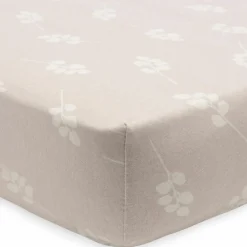 Drap housse en jersey Twig Wild Rose (70 x 140 cm)