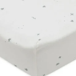 Drap housse en jersey Twinkling Sea Green (70 x 140 cm)