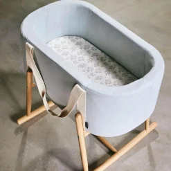 Drap housse PearlBlossom pour couffin Kuko et berceau Kumi (65 x 40 cm)