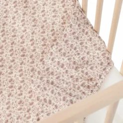 Drap housse pour berceau Gala Cerise (120 x 60 cm)