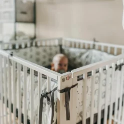 Drap housse pour matelas Moritz Grey (89 x 85 cm)