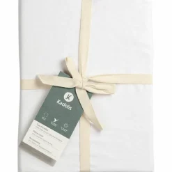 Drap housse pur coton bio Blanc (60 x 120 cm)