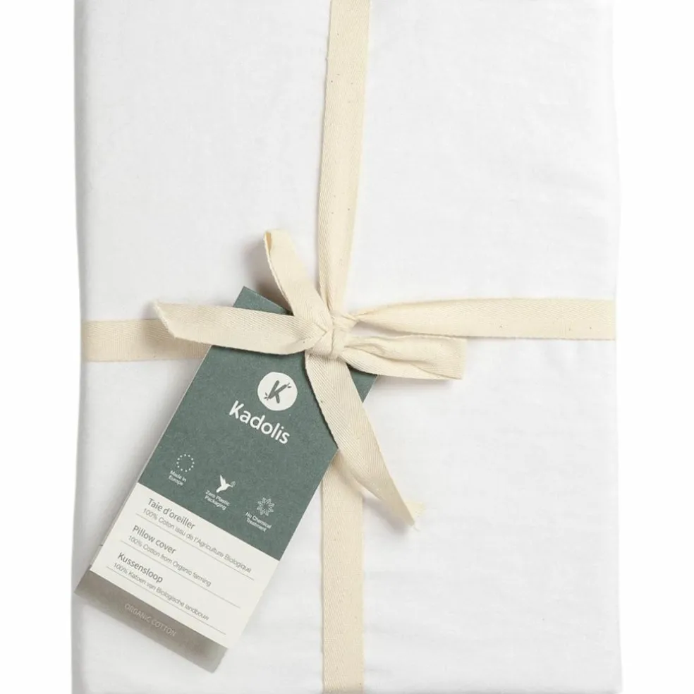 Drap housse pur coton bio Blanc (60 x 120 cm)