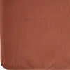 Drap housse pur coton Terracotta (60 x 120 cm)