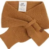 Echarpe bébé en coton bio Soul Caramel (0-6 mois)