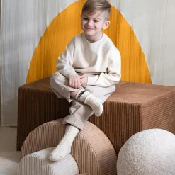 Ensemble de jeu arc-en-ciel Toffee velours côtelé