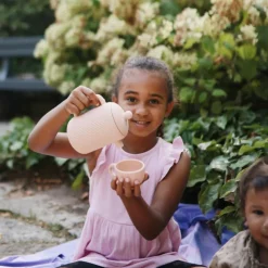 Ensemble de jeu Thé en silicone Blush (4 pièces)