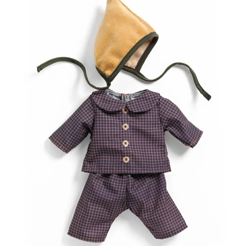 Ensemble vêtements Pomea ambre pour poupée