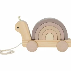 Escargot en bois à tirer