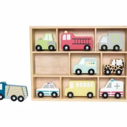 Etagère avec voitures