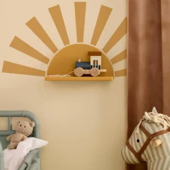 Etagère demi-cercle Star Moutarde