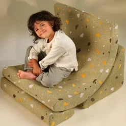 Fauteuil Moon Terrazzo Moss