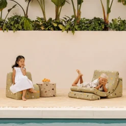 Fauteuil Moon Terrazzo Moss