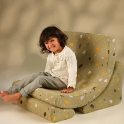 Fauteuil Moon Terrazzo Moss