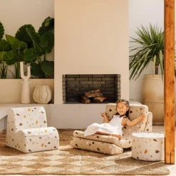 Fauteuil Moon Terrazzo Sand