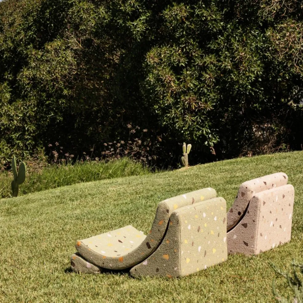 Fauteuil Moon Terrazzo Sand