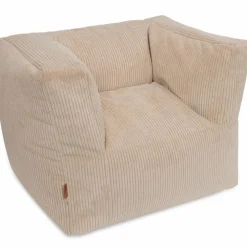 Fauteuil pouf Corduroy Natural