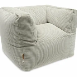 Fauteuil pouf Corduroy Olive Green