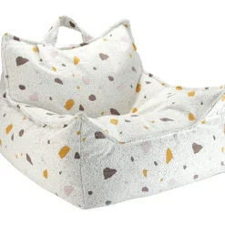 Fauteuil pouf Terrazzo Marble