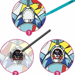 Feutres pinceaux et décalcomanies Inspired by Roy Lichtenstein