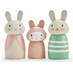 Figurines Famille de lapin