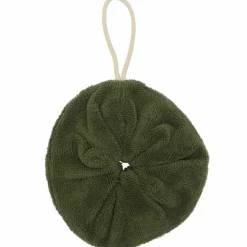 Fleur de douche enfant en éponge bambou fougère