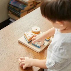 Formes géométriques à empiler Couleurs Tendresse