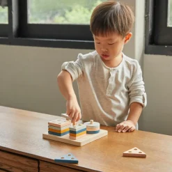 Formes géométriques à empiler Couleurs Tendresse