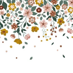 Fresque murale fleurs Delicacy (200 x 248 cm)
