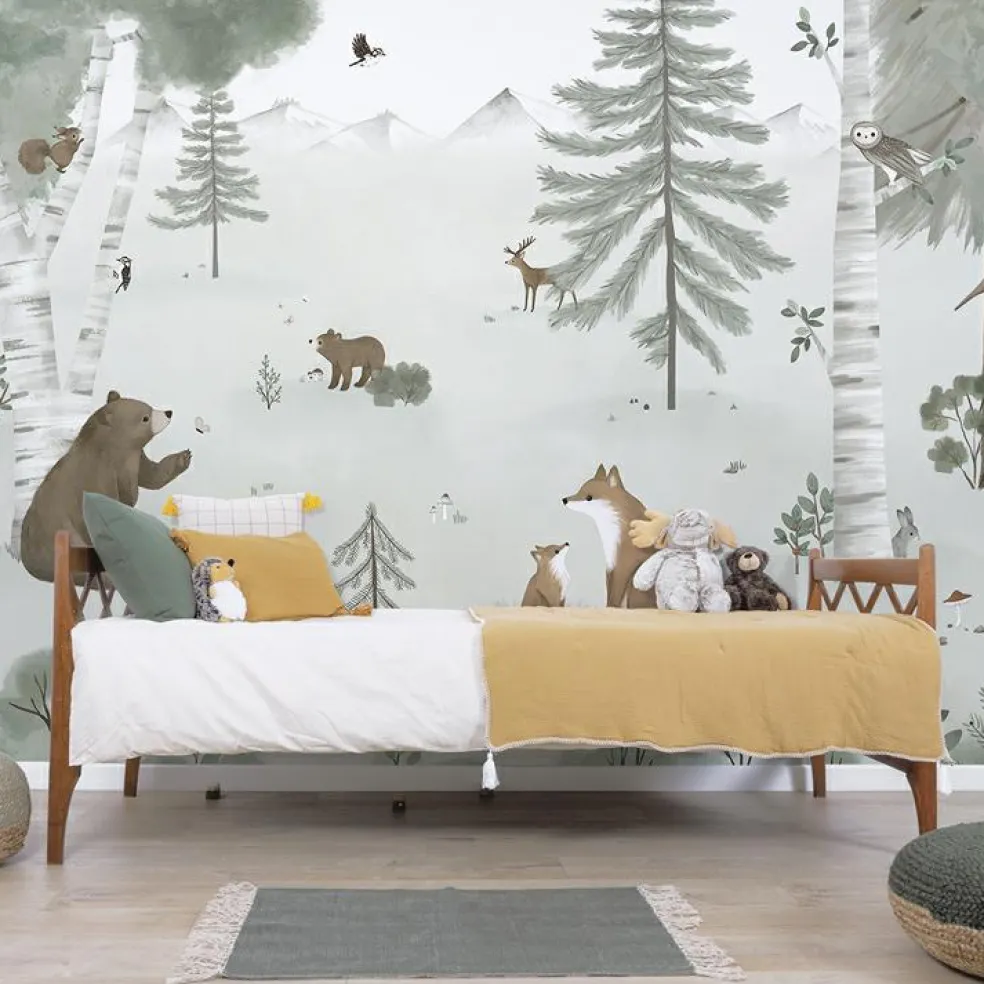 Fresque murale Mountain Life (400 x 248 cm)