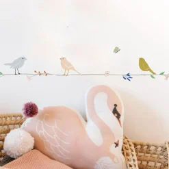 Frise adhésive Fleurs et Oiseaux (5 mètres)